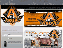 Tablet Screenshot of acutabovesires.com
